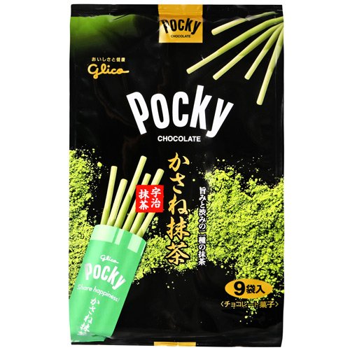 【日本】抹茶控必吃 固力果pocky宇治抹茶棒(9袋)