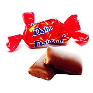 【瑞典】-Daim-脆杏仁焦糖夾心牛奶巧克力
