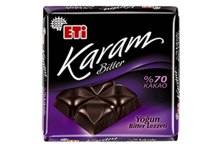 【土耳其】Eti Karam Bitter-54%巧克力濃郁口味 (80g)