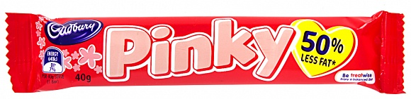 【紐西蘭】Cadbury Pinky 棉花糖焦糖巧克力(40g)