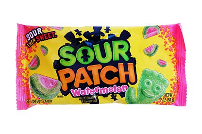 【加拿大】Sour Patch Kids小人酸軟糖-西瓜口味(56g)