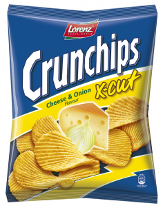 Crunchips x-cut cheese