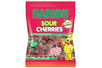 【美國】HARIBO Sour Cherries小熊櫻桃酸軟糖(160g)