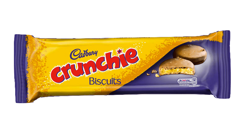 【英國】Cadbury Crunchie Biscuits吉百利焦糖蜂巢巧克力餅乾 (130g)