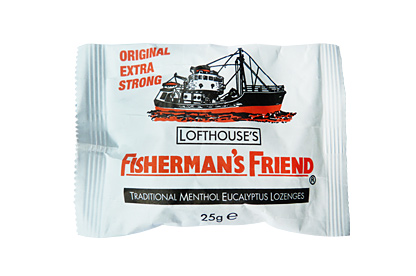 【英國】 Fisherman's Friend Extra Strong特強無糖薄荷糖果(25g)