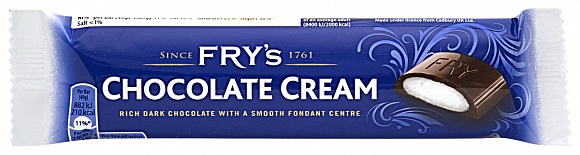 【英國】Fry's Chocolate Cream 牛奶巧克力(53g)