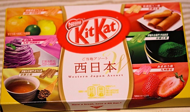 歪國零食嘴-日本限定-雀巢-KitKat-西日本