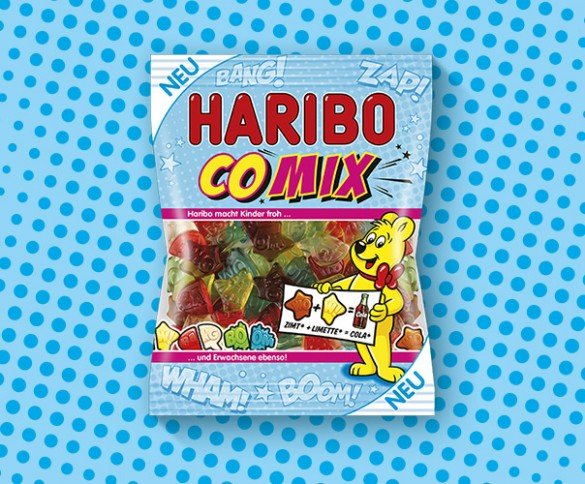 haribo comix-comics- candy-哈瑞宝-软糖-糖果-零食