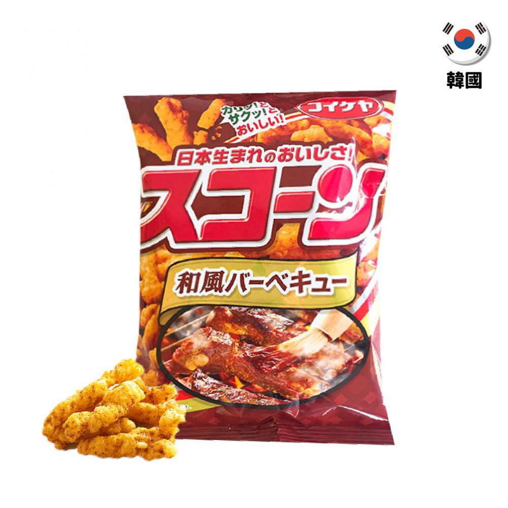 【日本】湖池屋玉米棒-和風BBQ風味80g