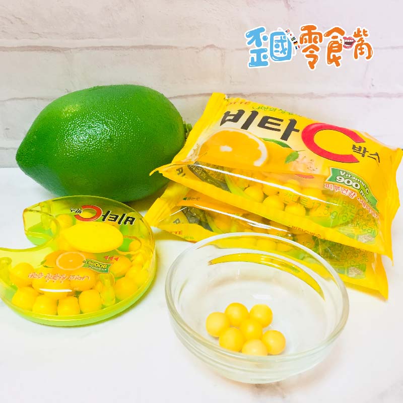 【韓國】LOTTE檸檬VC糖(維他命C)17.5g2