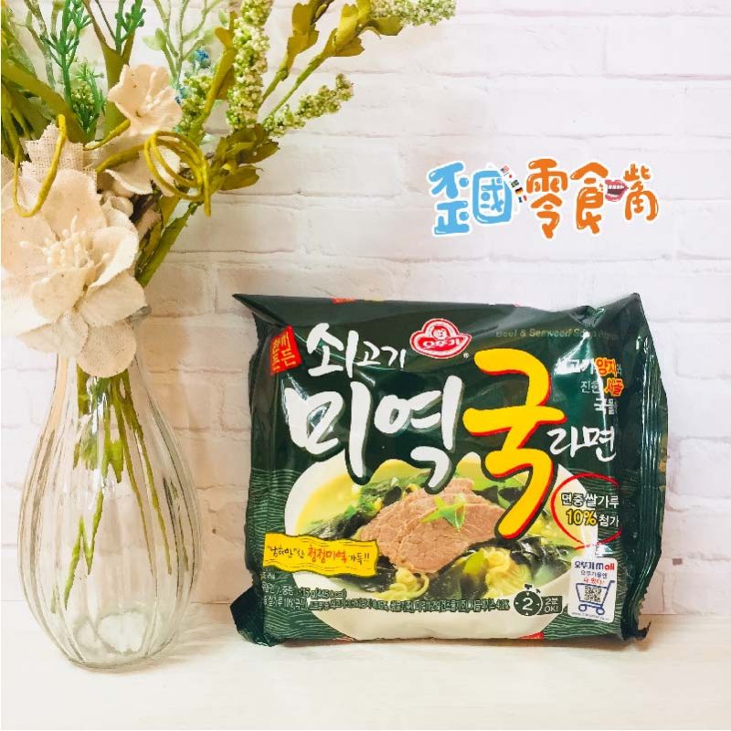 【韓國】不倒翁牛肉海帶湯拉麵(4入)1