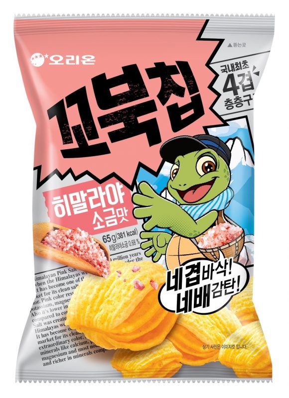 【韓國】烏龜餅乾- 喜馬拉雅山玫瑰鹽味