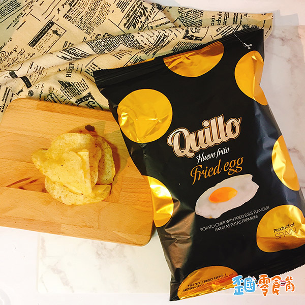 【西班牙】Quillo 煎蛋口味洋芋片