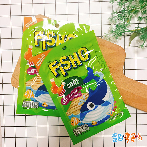 【泰國】Fisho鱈魚香絲-炸雞/燒烤口味6g