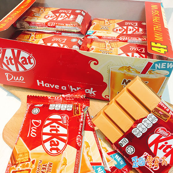 【泰國】KitKat威化牛奶巧克力條-泰式奶茶風味35g
