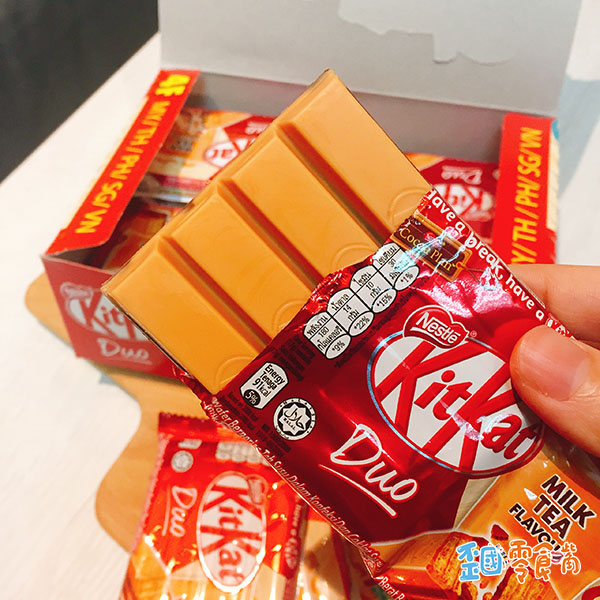 【泰國】KitKat威化牛奶巧克力條-泰式奶茶風味35g