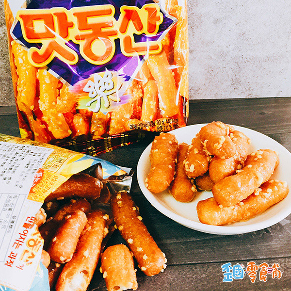 【韓國】海太馬東山花生黑糖脆條酥85g
