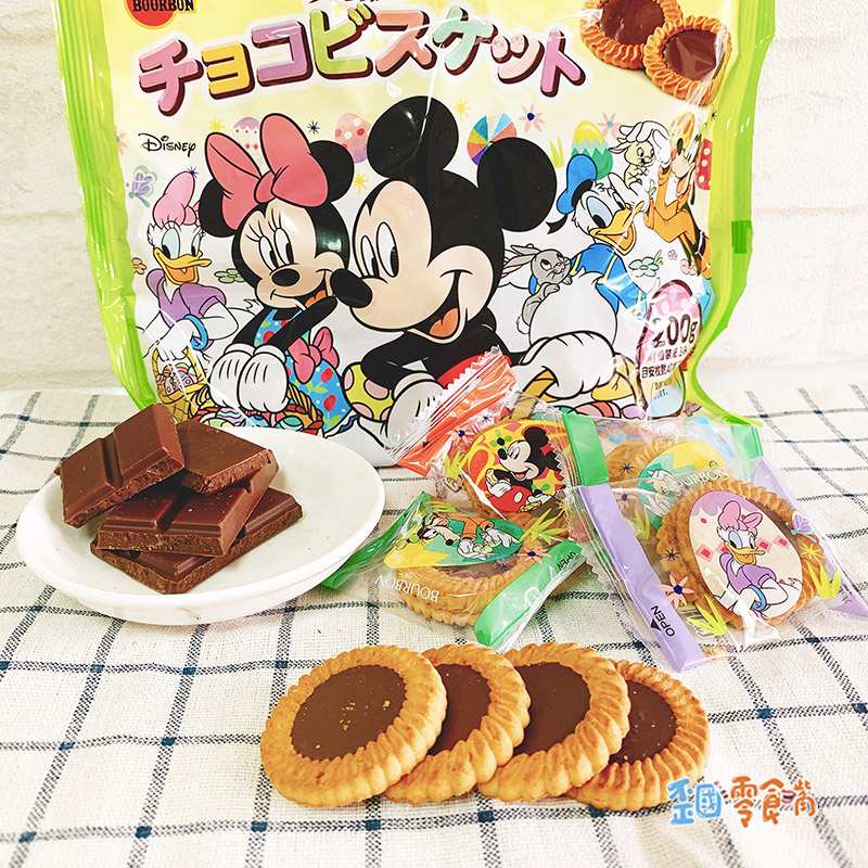 【日本】北日本限定巧克力餅-迪士尼卡通/派對