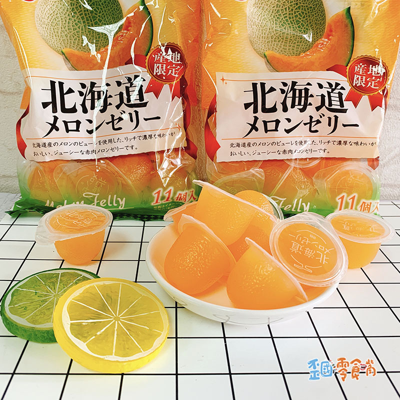 【日本】ACE水果果凍-北海道哈密瓜/海鹽荔枝